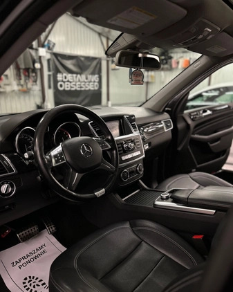 Mercedes-Benz ML cena 74900 przebieg: 167200, rok produkcji 2012 z Ostrowiec Świętokrzyski małe 379